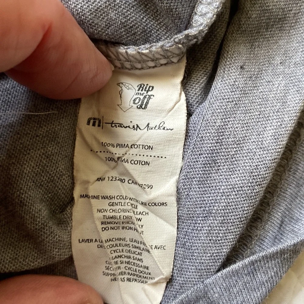 🏌️‍♂️TRAVIS MATHEW Unisex Workout / Golf Shirt 🏃Large - Picture 4 of 6